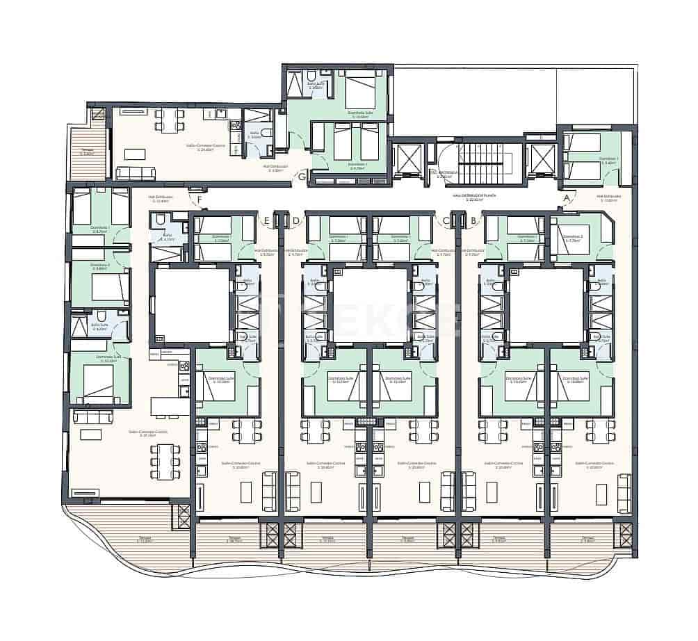 2 bedroom Flat for sale in Torrevieja with pool - € 469,000 (Ref: 8965460)