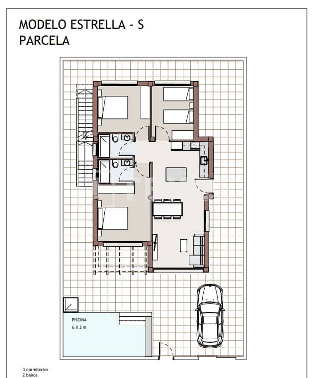 3 sypialnia Willa na sprzedaż w Pulpi z basenem - 429 000 € (Ref: 8965462)