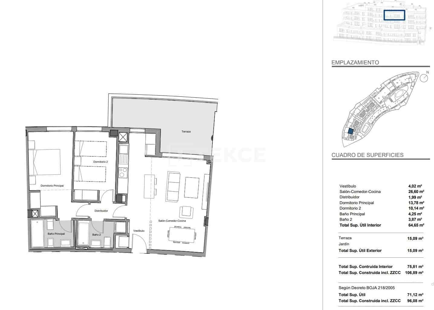 2 sypialnia Mieszkanie na sprzedaż w Estepona z basenem - 650 000 € (Ref: 8965479)