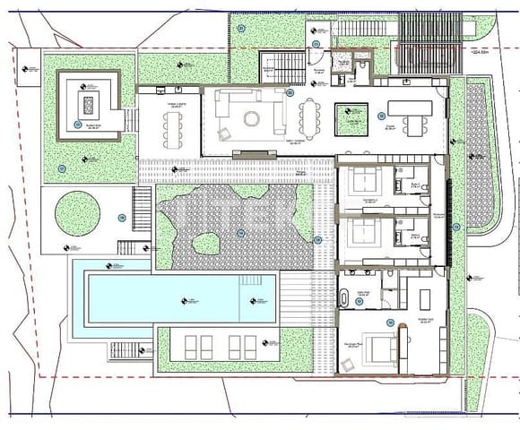 Chalet de 4 habitaciones en Río Real, Marbella en venta con piscina - 5.675.000 € (Ref: 8965483)