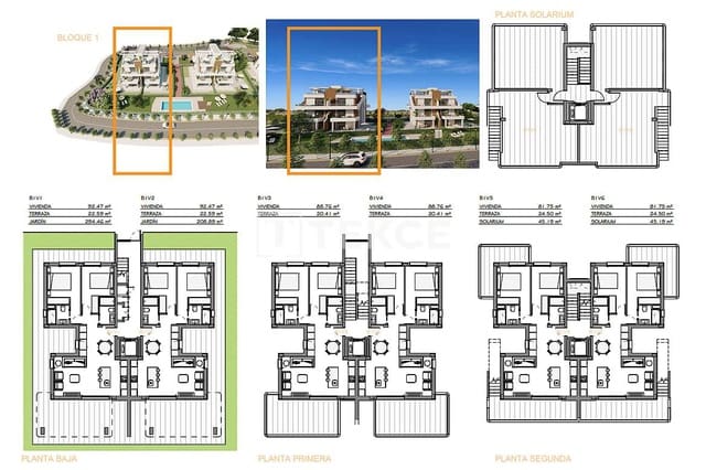 Piso de 2 habitaciones en Fuente Alamo de Murcia en venta con piscina - 205.000 € (Ref: 8965493)