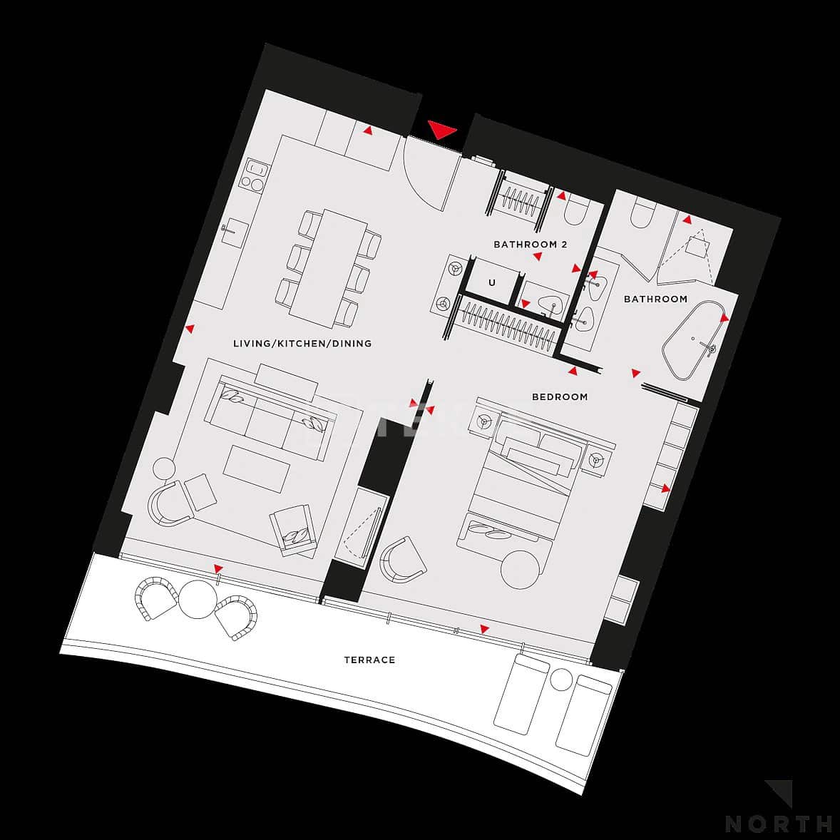 2 sypialnia Mieszkanie na sprzedaż w Miasto Barcelona z basenem - 1 425 000 € (Ref: 8965501)