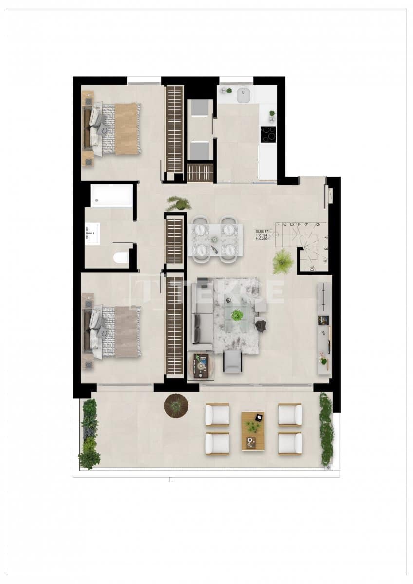 3 bedroom Flat for sale in Nueva Andalucia with pool - € 950,000 (Ref: 8965516)