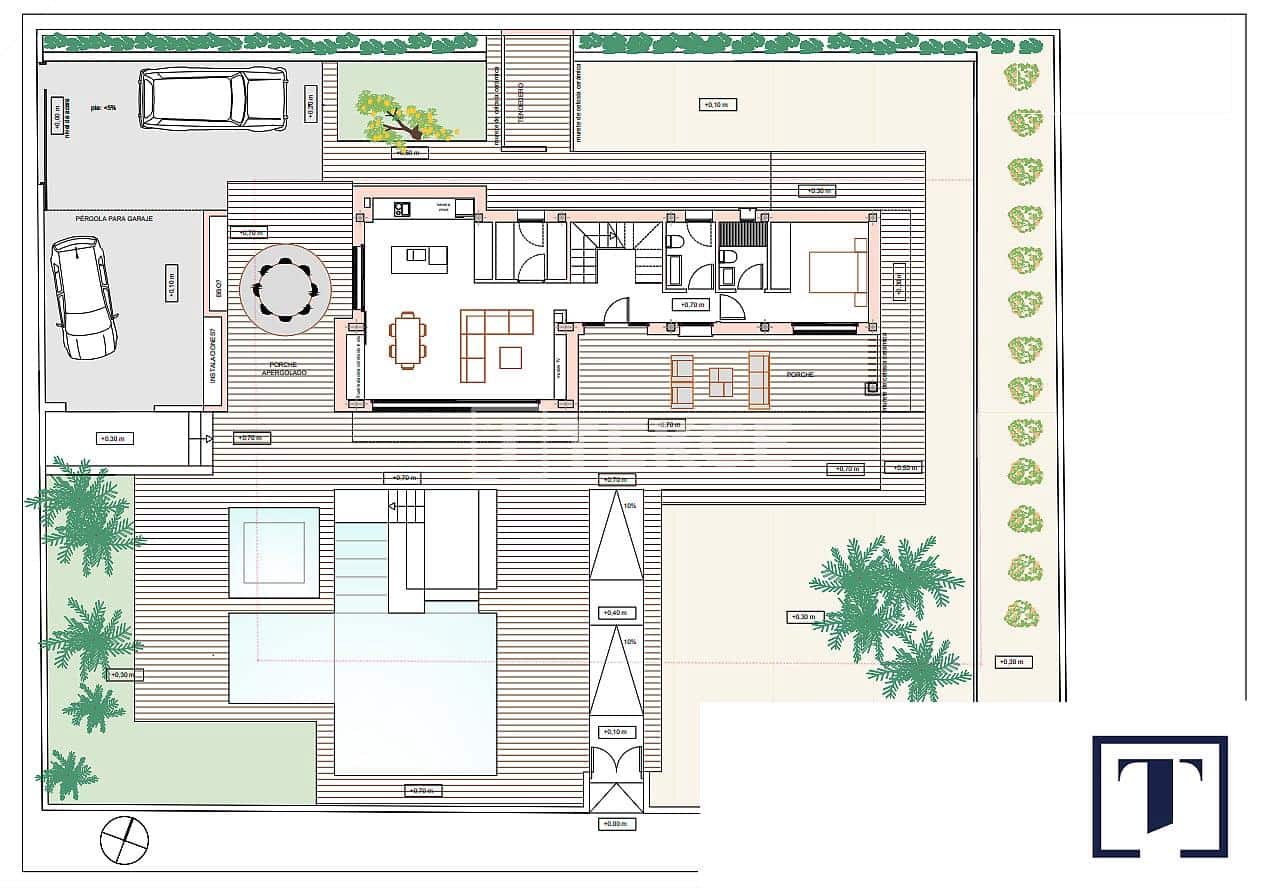 4 sypialnia Willa na sprzedaż w Cabo Roig z basenem - 1 575 000 € (Ref: 8965552)