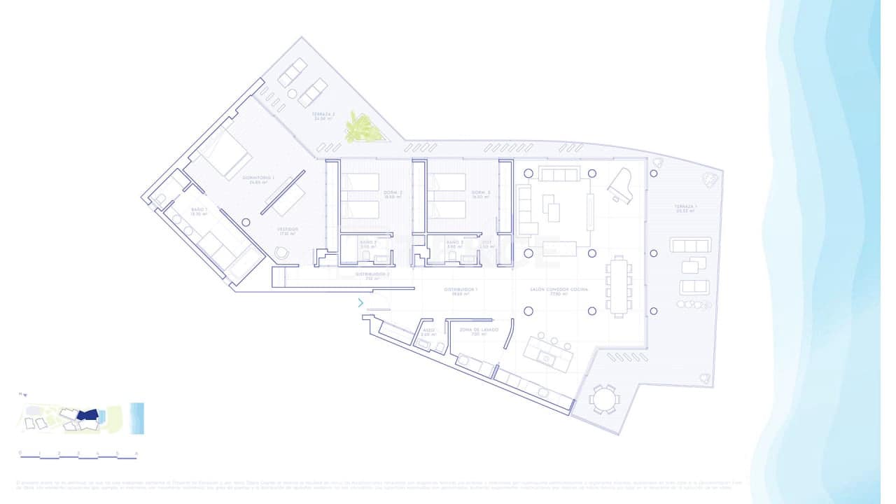 2 slaapkamer Flat te koop in Estepona met zwembad - € 995.000 (Ref: 8965557)