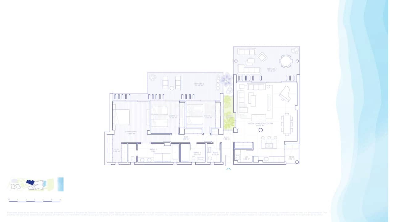 2 slaapkamer Flat te koop in Estepona met zwembad - € 995.000 (Ref: 8965557)