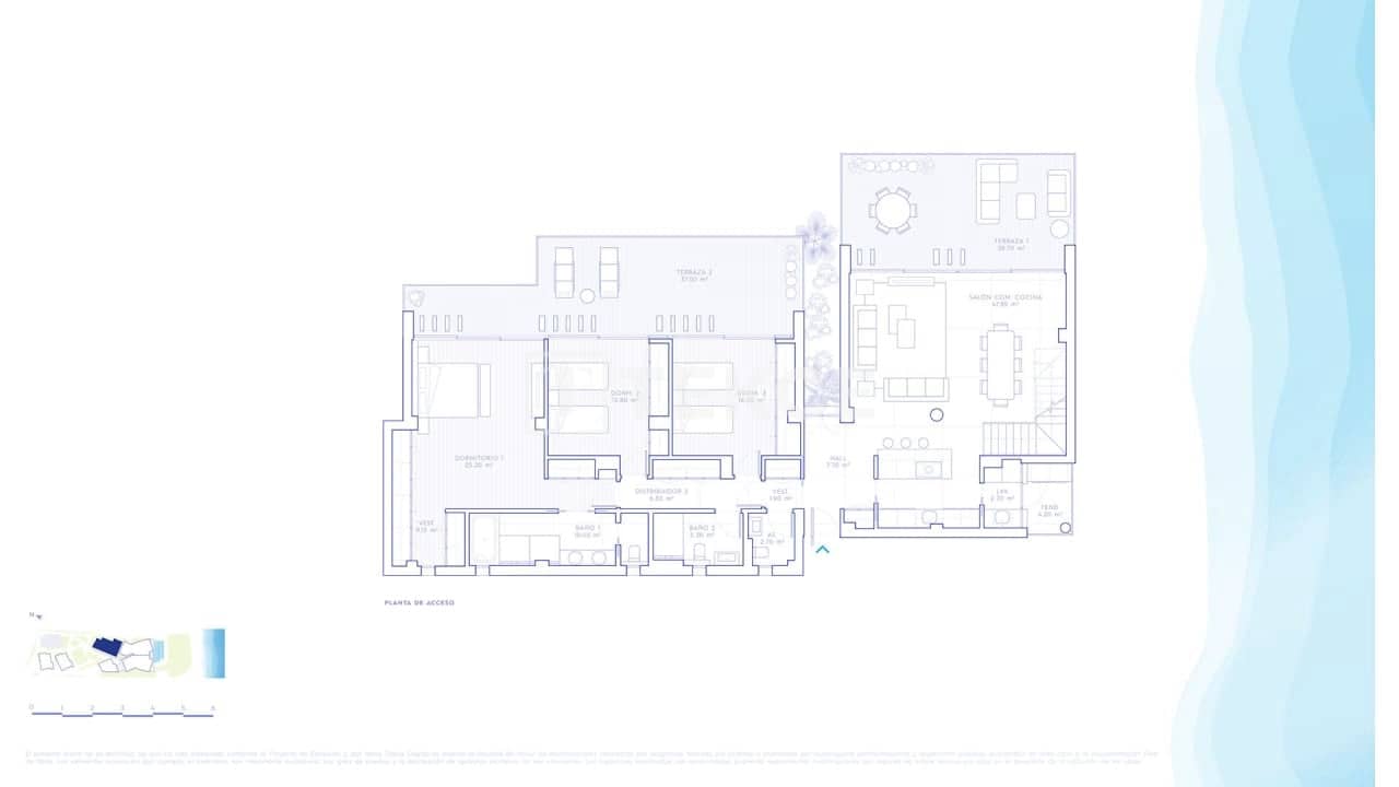 Piso de 3 habitaciones en Estepona en venta con piscina - 2.950.000 € (Ref: 8965558)