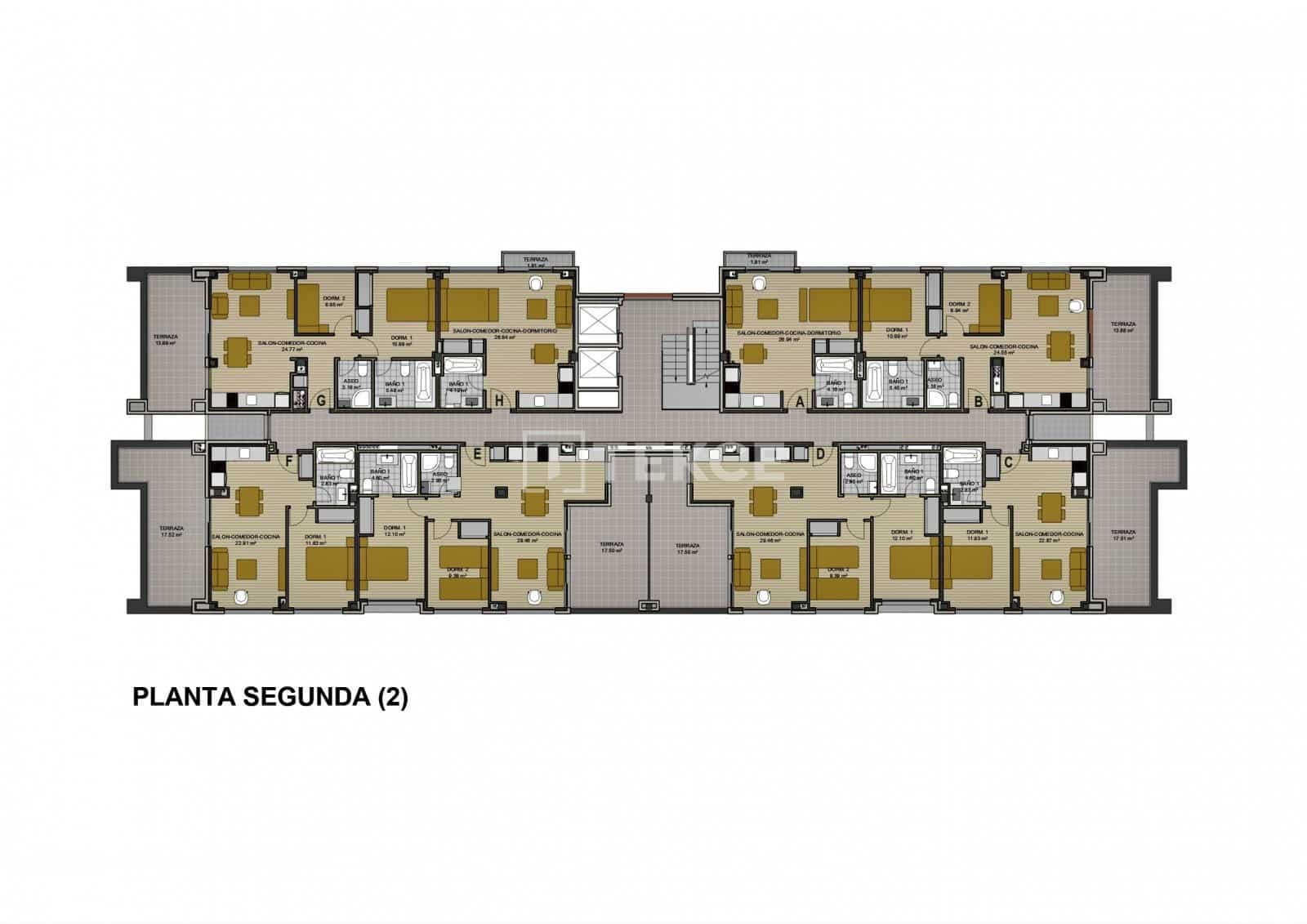 2 soveværelse Lejlighed til salg i Denia med swimmingpool - € 345.000 (Ref: 8965570)