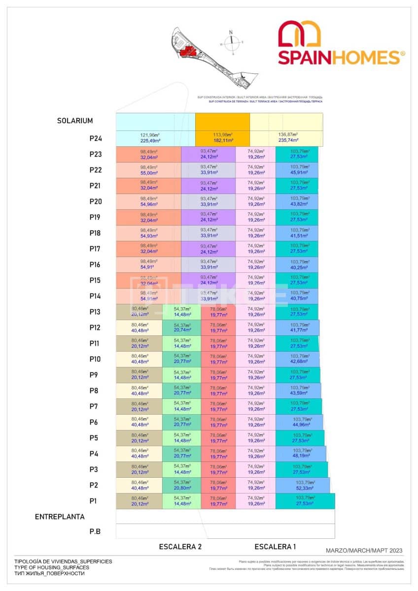 3 soverom Leilighet til salgs i Benidorm med svømmebasseng - € 471 000 (Ref: 8965600)