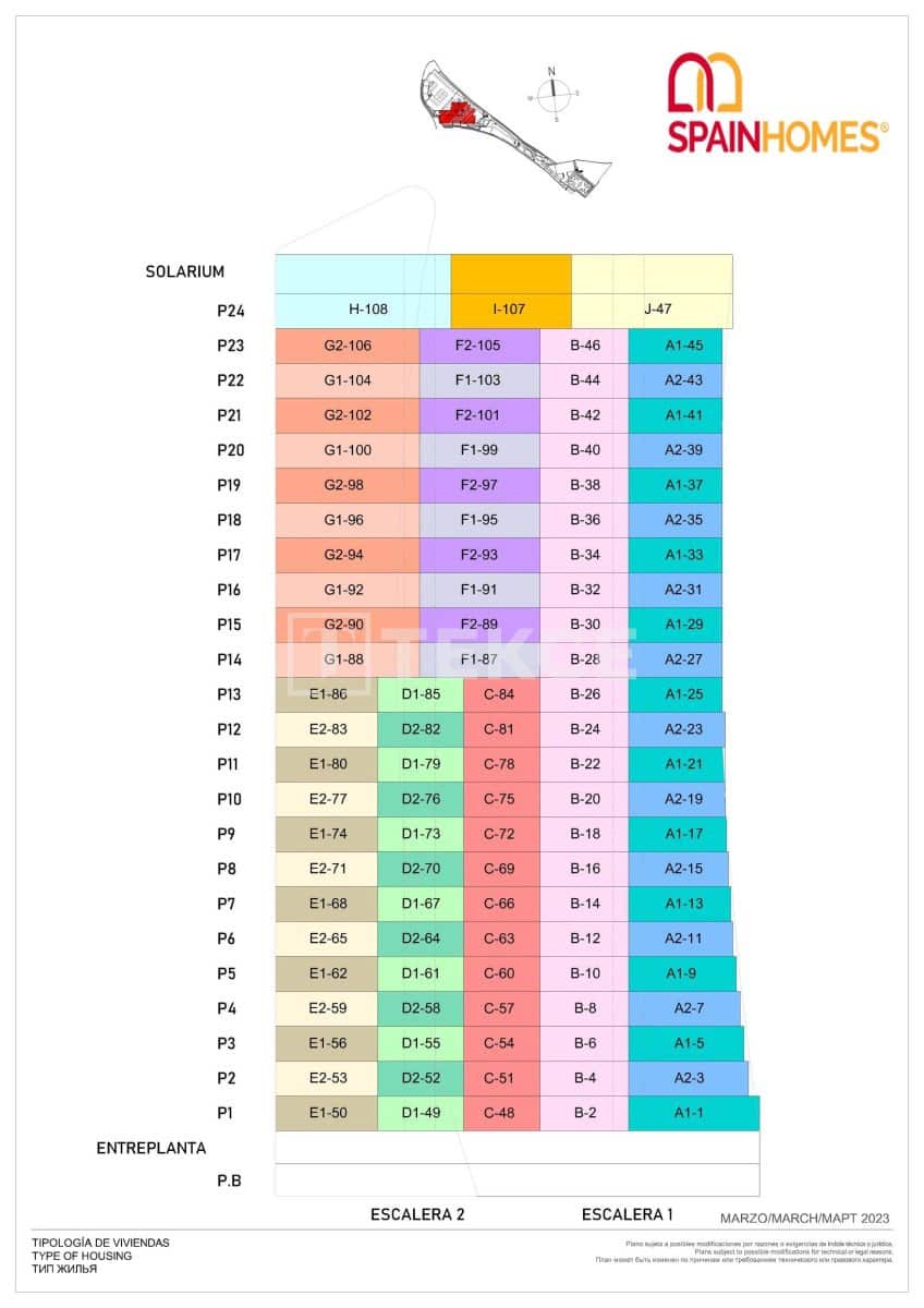 3 soverom Leilighet til salgs i Benidorm med svømmebasseng - € 471 000 (Ref: 8965600)