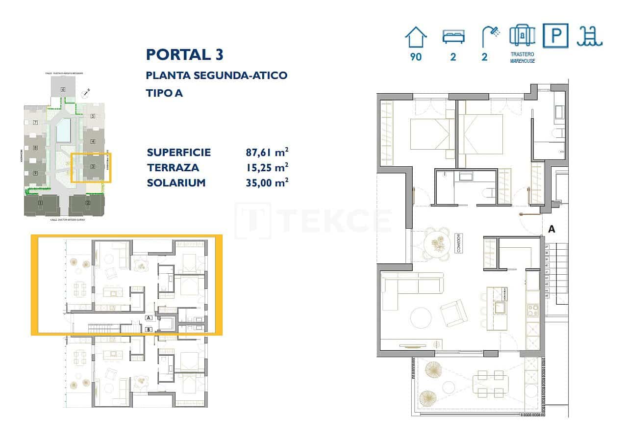 3 bedroom Flat for sale in San Pedro del Pinatar with pool - € 300,000 (Ref: 8965626)