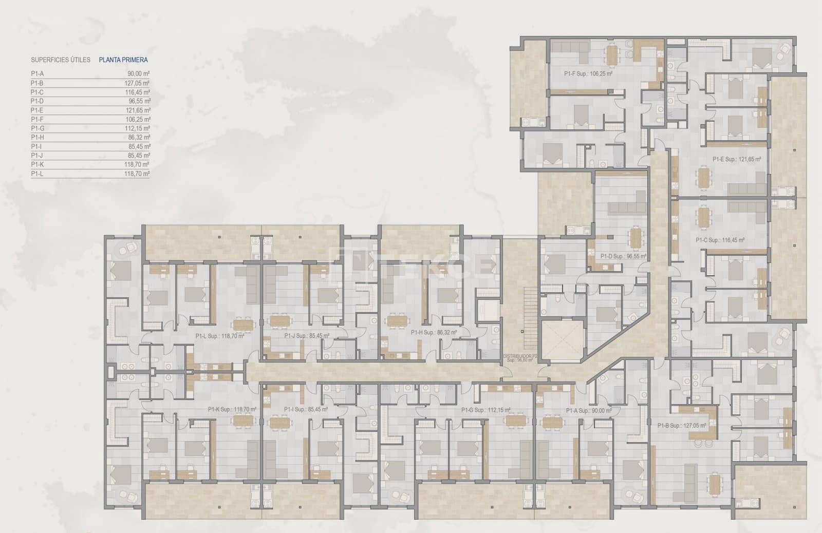 3 bedroom Flat for sale in Torre-Pacheco - € 234,000 (Ref: 8965633)