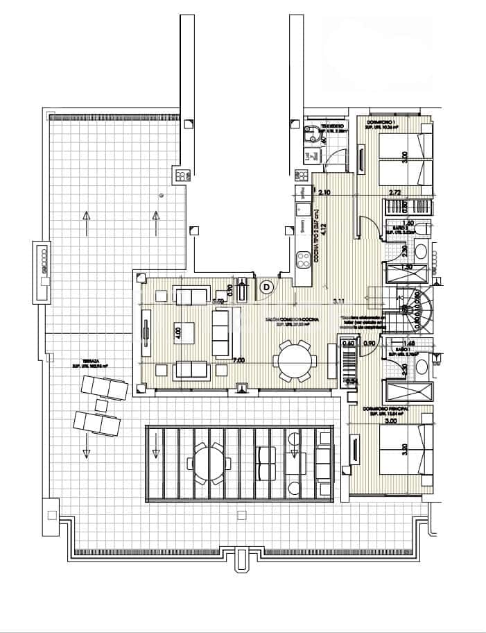2 slaapkamer Flat te koop in Playa Flamenca met zwembad - € 425.000 (Ref: 8965634)