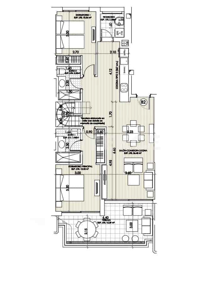 2 slaapkamer Flat te koop in Playa Flamenca met zwembad - € 425.000 (Ref: 8965634)