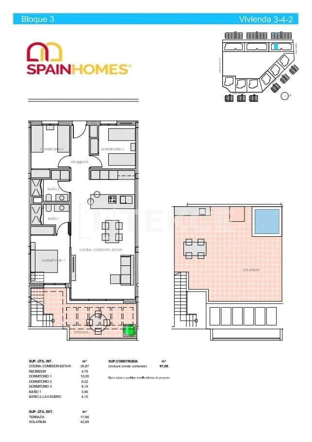 3 sypialnia Mieszkanie na sprzedaż w El Raso z basenem - 300 000 € (Ref: 8965636)