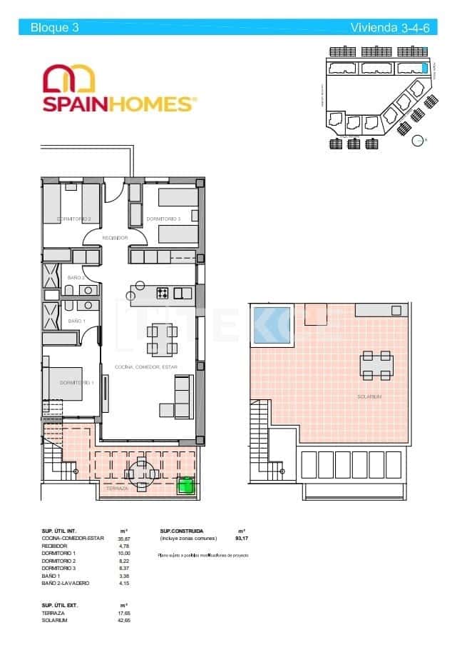 Piso de 3 habitaciones en El Raso en venta con piscina - 345.000 € (Ref: 8965637)