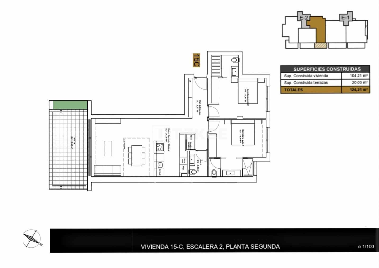 4 sypialnia Mieszkanie na sprzedaż w Orihuela Costa z basenem - 1 500 000 € (Ref: 8965659)