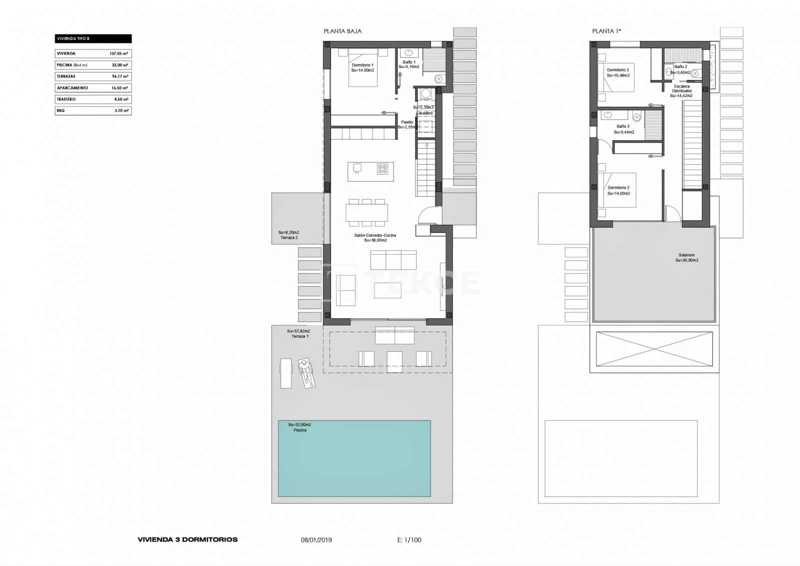 3 bedroom Villa for sale in Los Montesinos with pool - € 499,000 (Ref: 8965660)