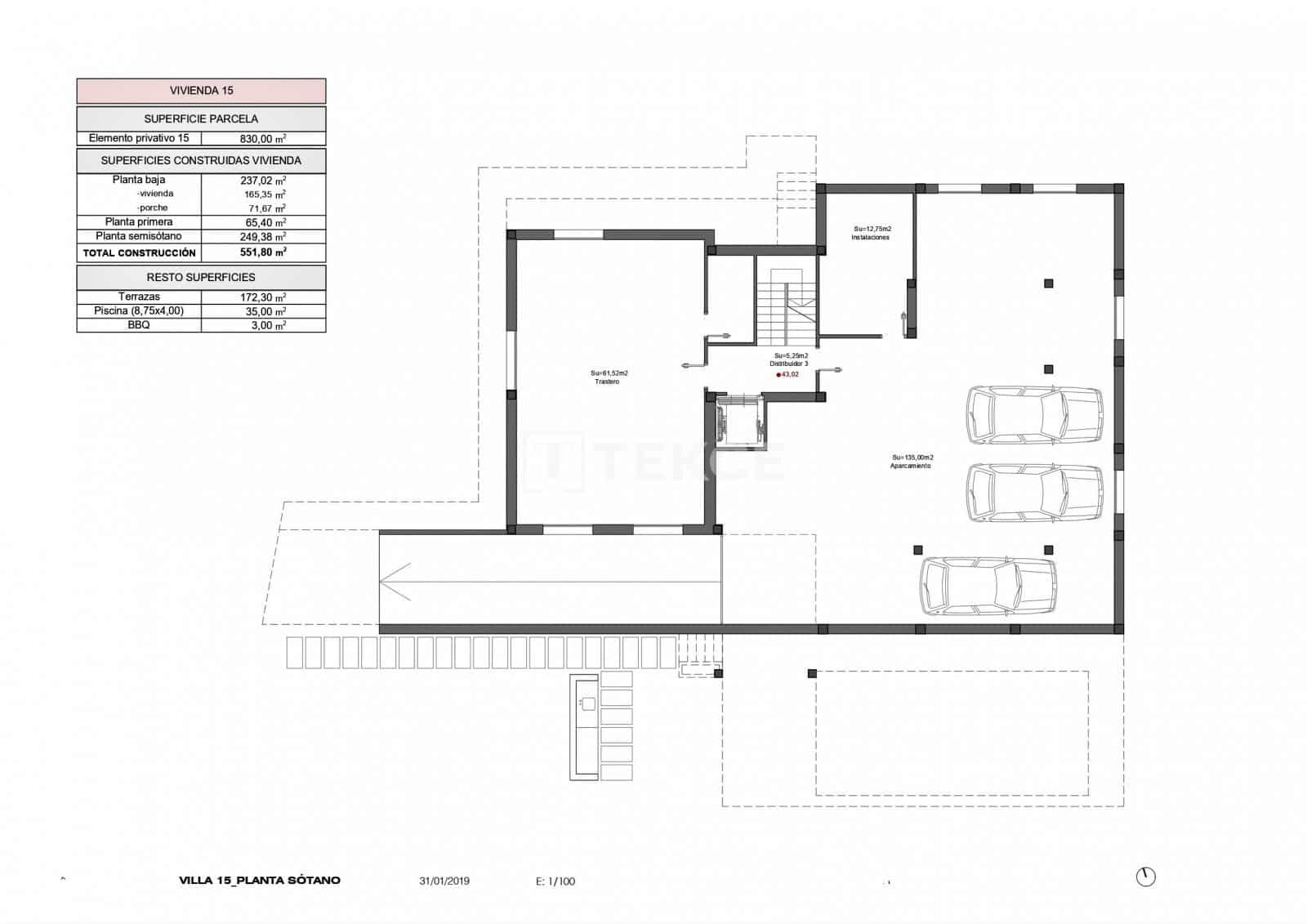 3 bedroom Villa for sale in Los Montesinos with pool - € 499,000 (Ref: 8965660)