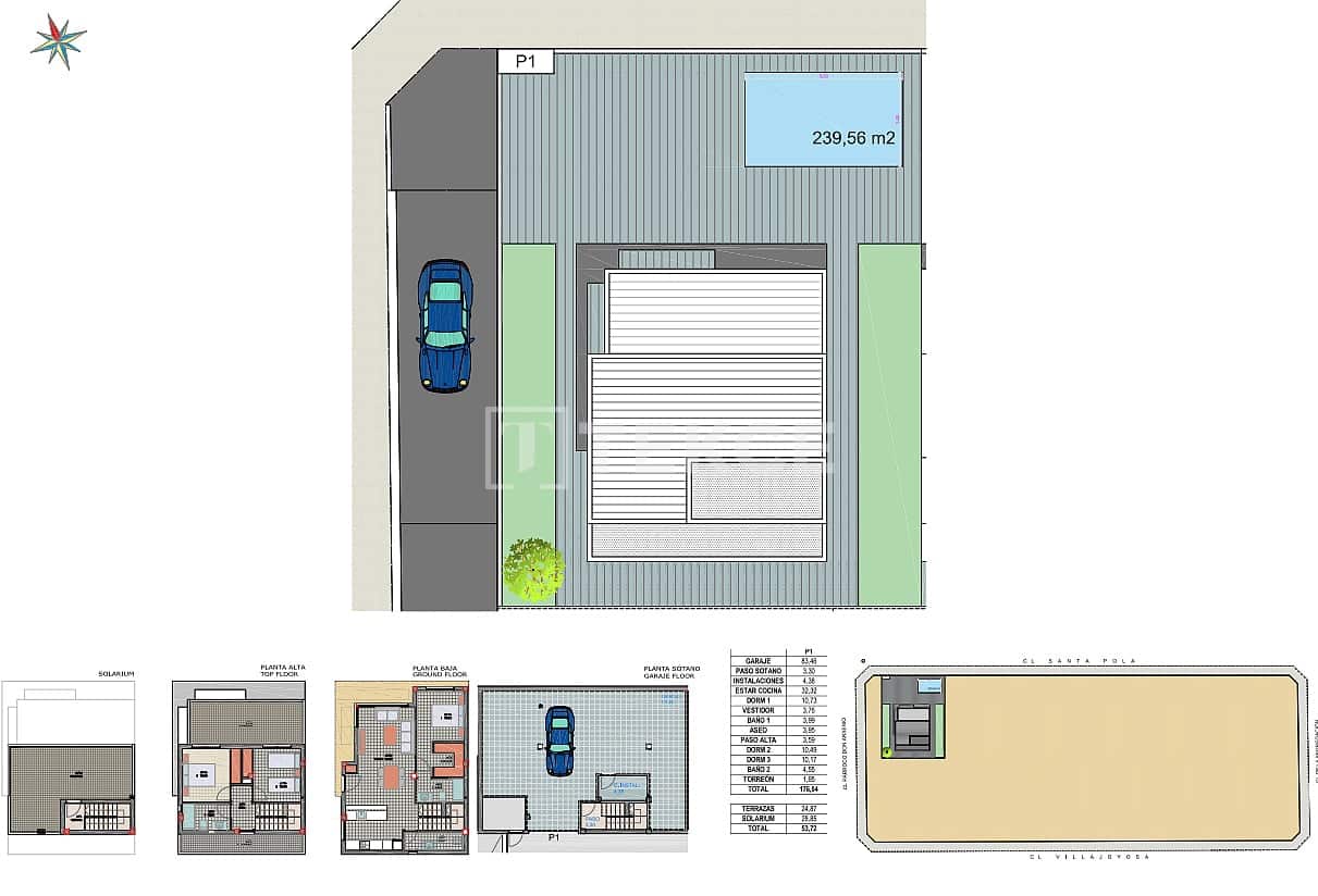 3 slaapkamer Villa te koop in Pilar de la Horadada met zwembad - € 725.000 (Ref: 8965661)