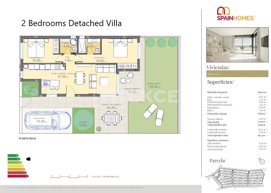 3 chambre Villa/Maison à vendre à Polop avec piscine - 470 000 € (Ref: 8965662)