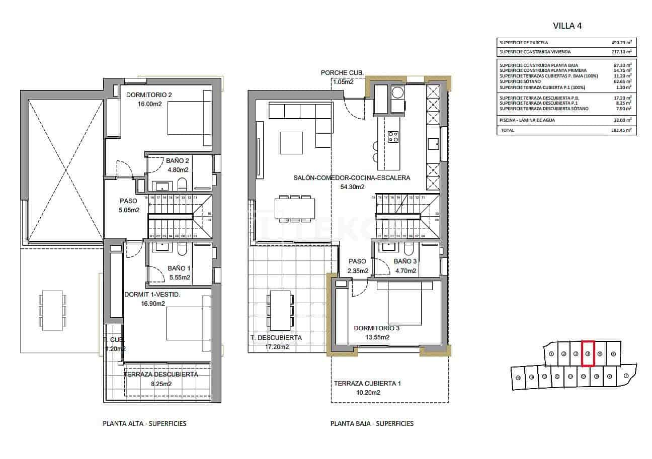 3 sovrum Villa till salu i Finestrat med pool - 1 145 000 € (Ref: 8965673)