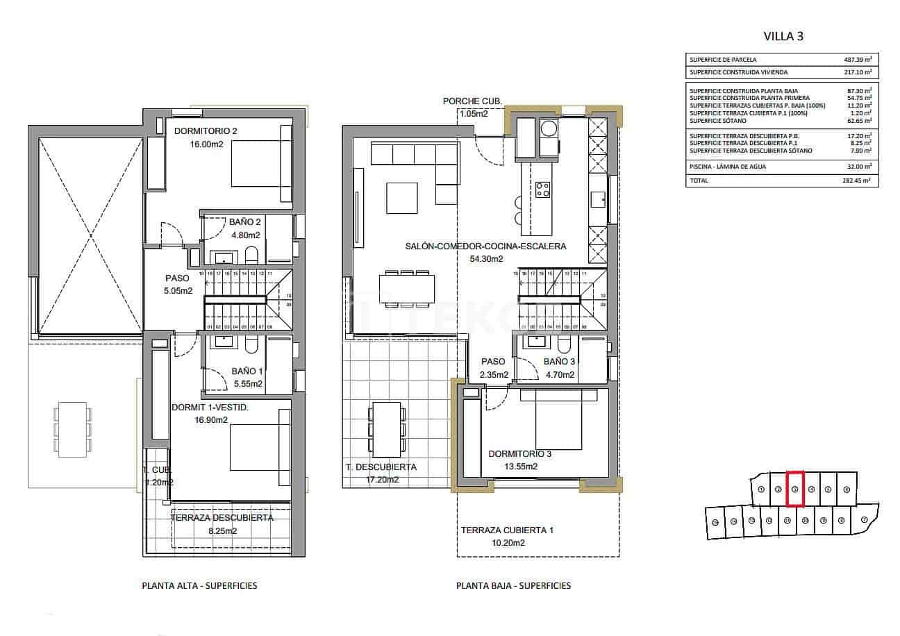 3 sovrum Villa till salu i Finestrat med pool - 1 145 000 € (Ref: 8965673)