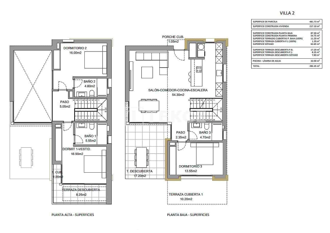 3 sovrum Villa till salu i Finestrat med pool - 1 145 000 € (Ref: 8965673)