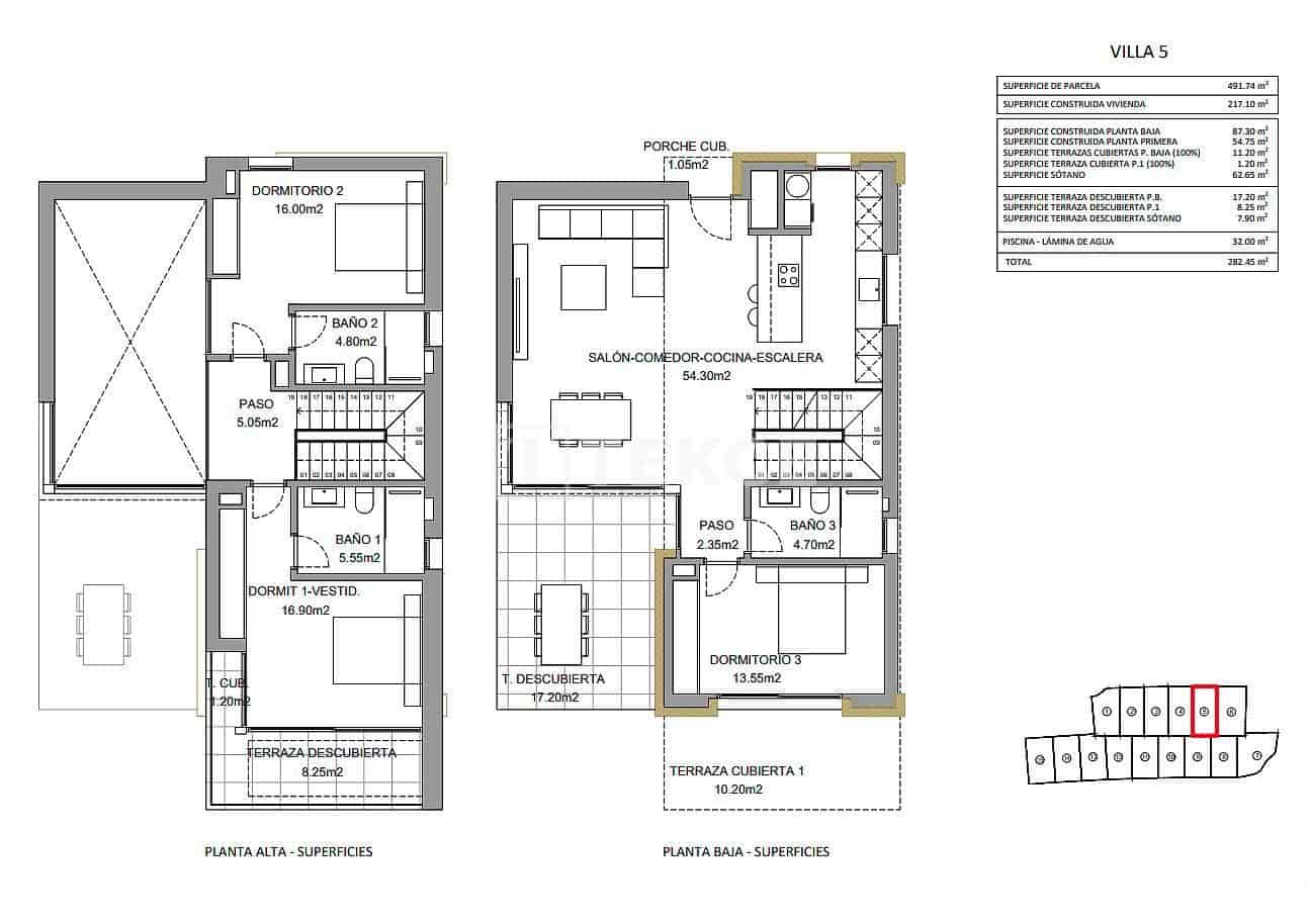 3 sovrum Villa till salu i Finestrat med pool - 1 145 000 € (Ref: 8965673)