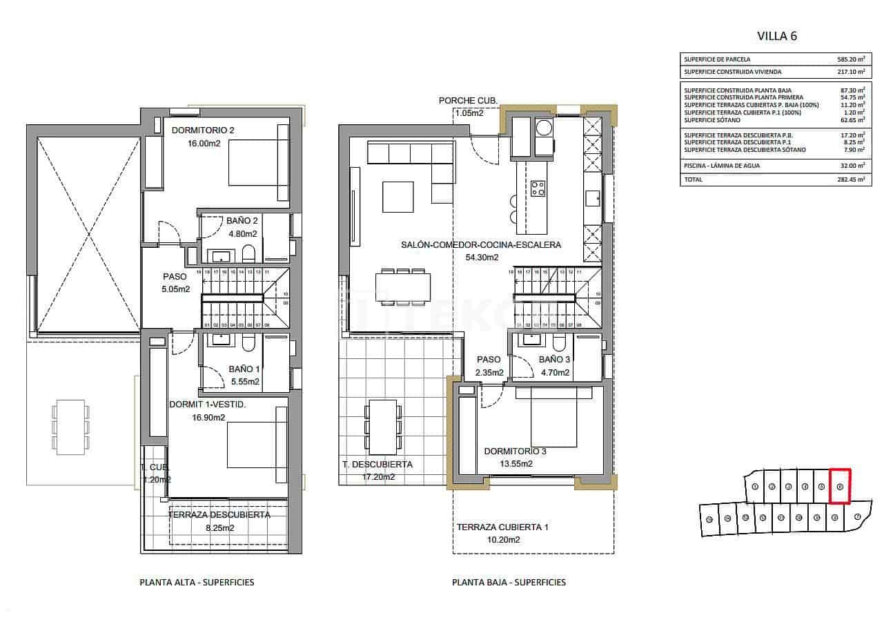 3 sovrum Villa till salu i Finestrat med pool - 1 145 000 € (Ref: 8965673)