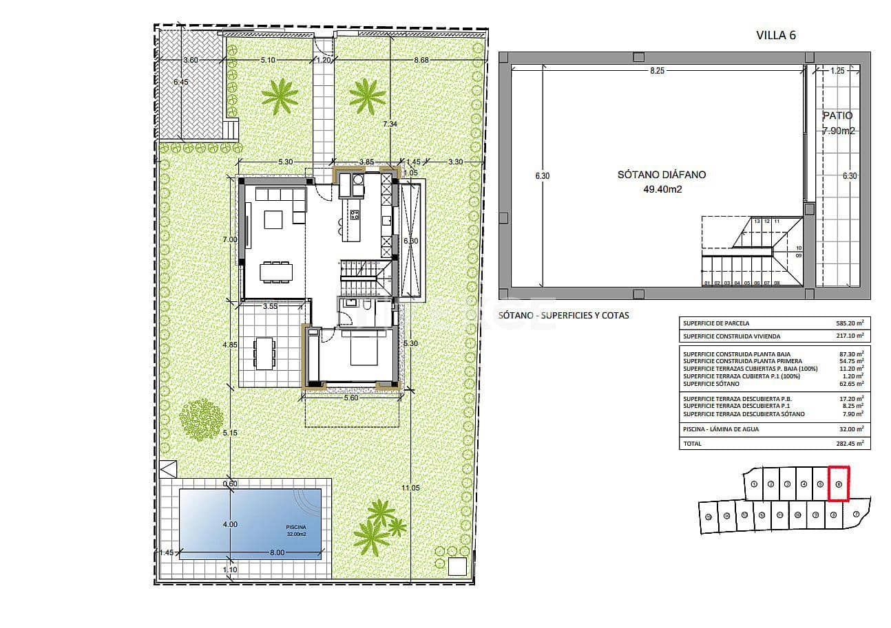 3 sovrum Villa till salu i Finestrat med pool - 1 145 000 € (Ref: 8965673)