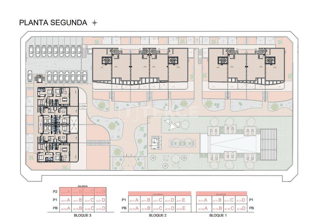 2 sypialnia Mieszkanie na sprzedaż w Los Alcazares z basenem - 289 000 € (Ref: 8965691)
