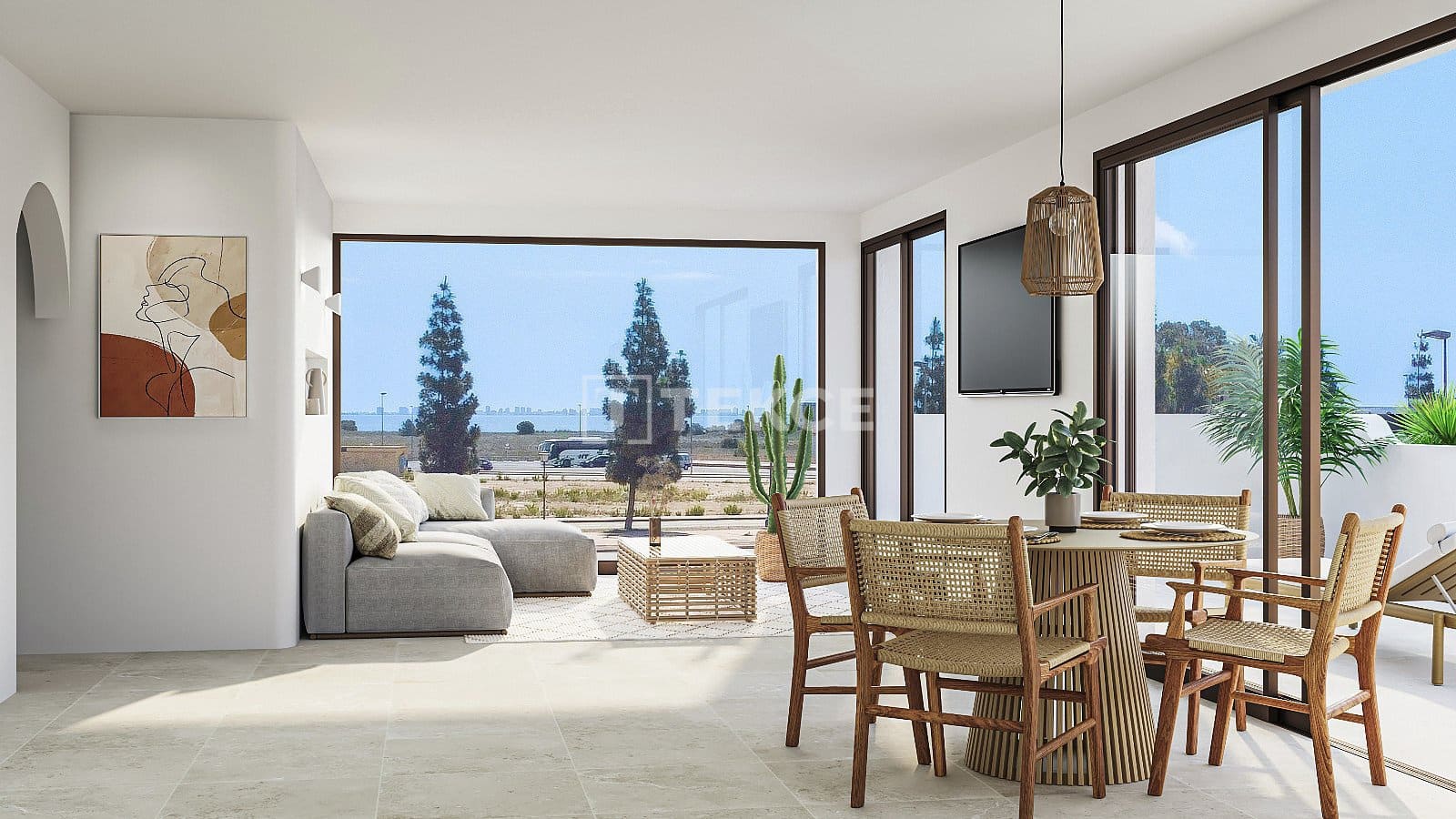 Piso de 2 habitaciones en Los Alcázares en venta con piscina - 279.000 € (Ref: 8965692)