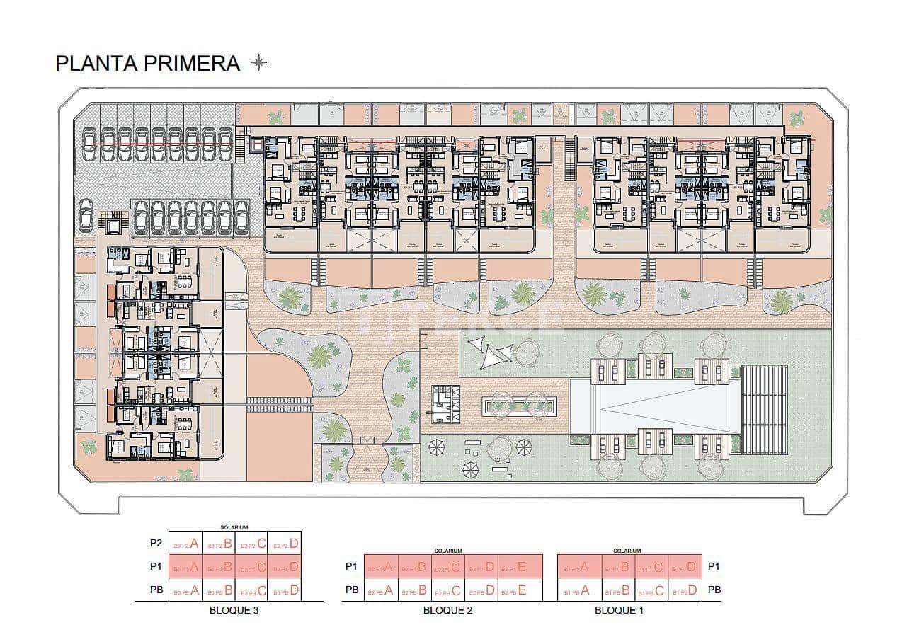 3 sypialnia Mieszkanie na sprzedaż w Los Alcazares z basenem - 309 000 € (Ref: 8965695)