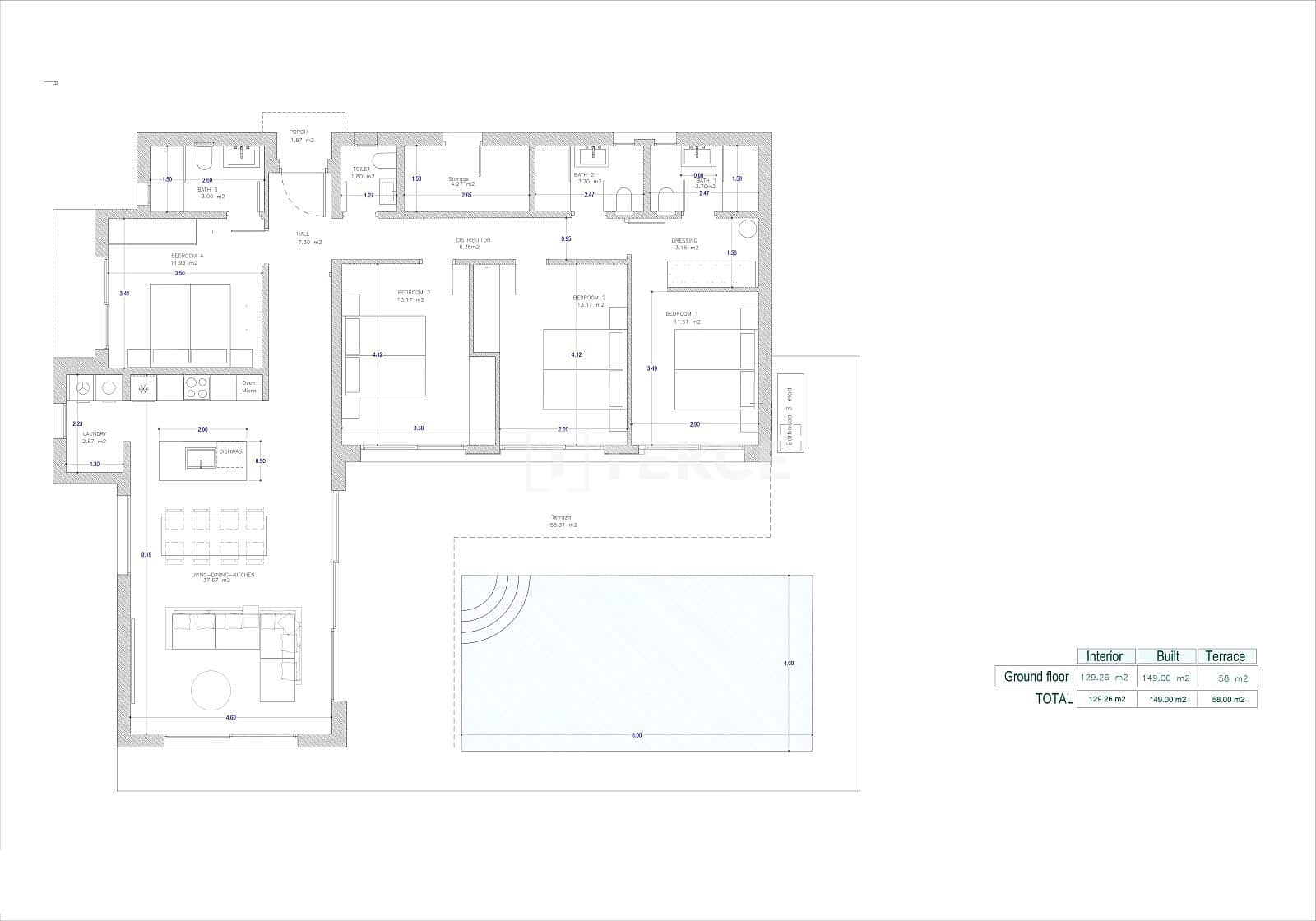 4 sypialnia Willa na sprzedaż w Mijas z basenem - 1 250 000 € (Ref: 8965713)