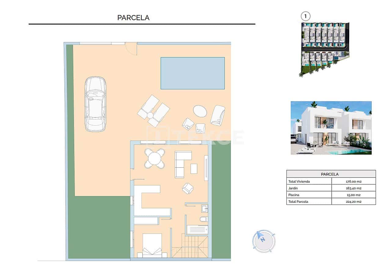 3 slaapkamer Villa te koop in La Zenia met zwembad - € 495.000 (Ref: 8965735)
