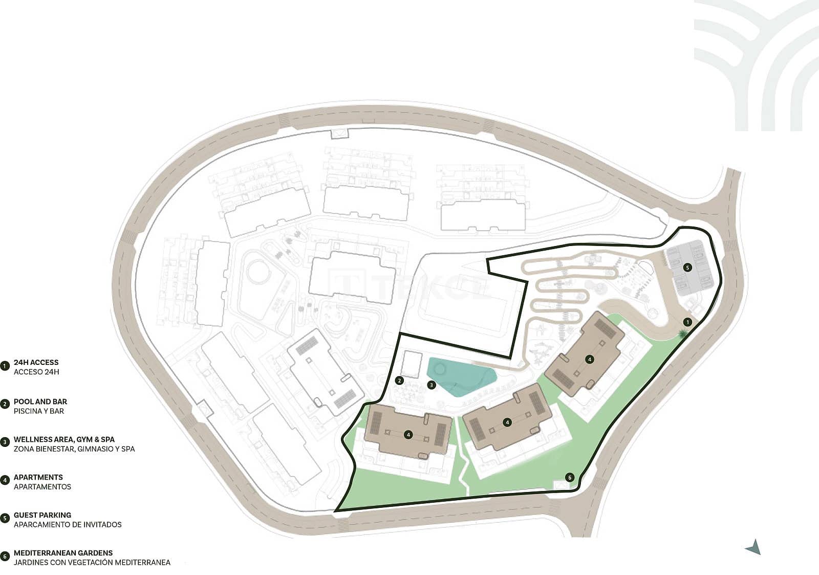 Piso de 3 habitaciones en Casares en venta con piscina - 870.000 € (Ref: 8965738)