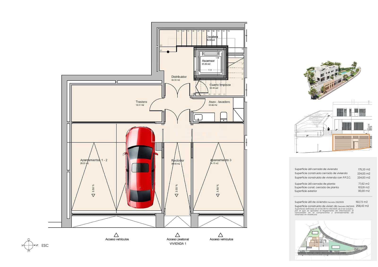 3 soveværelse Villa til salg i Malaga by med swimmingpool - € 1.650.000 (Ref: 8965741)