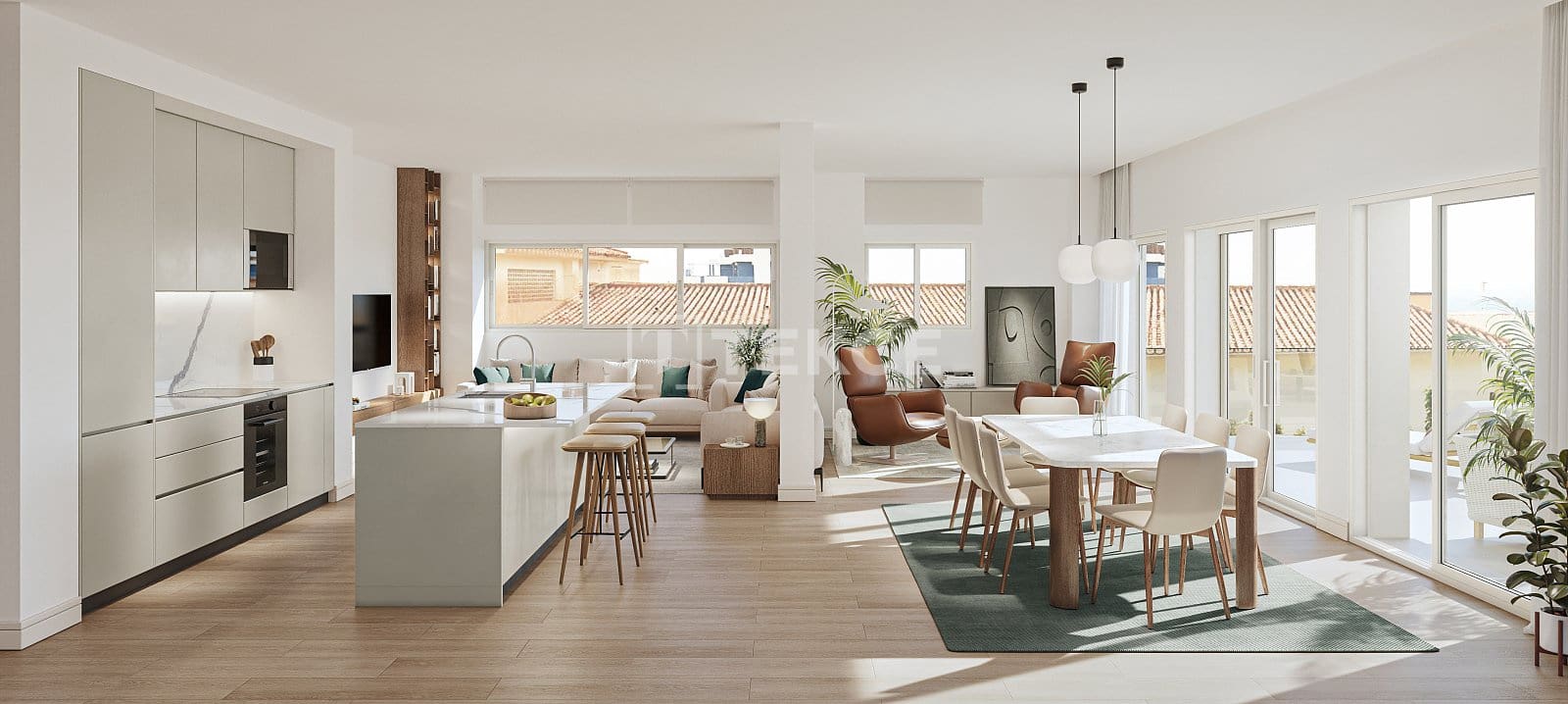 3 soveværelse Lejlighed til salg i Malaga by - € 1.190.000 (Ref: 8965742)