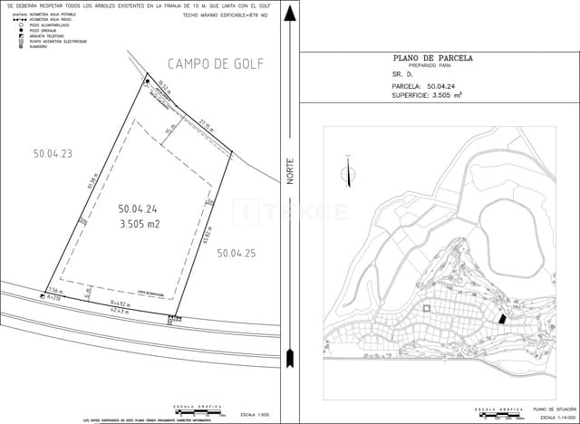 Tomt till salu i Sotogrande, San Roque - 852 000 € (Ref: 8965745)