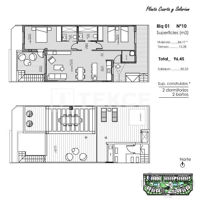 2 bedroom Flat for sale in El Raso with pool - € 294,000 (Ref: 8965761)