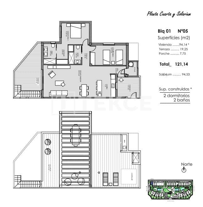 2 bedroom Flat for sale in El Raso with pool - € 294,000 (Ref: 8965761)