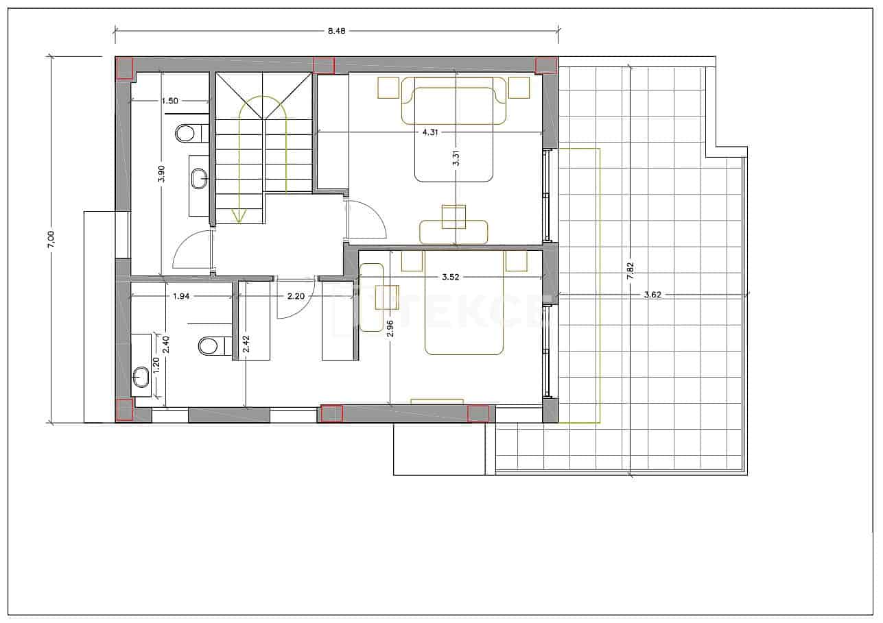 3 sypialnia Willa na sprzedaż w San Miguel de Salinas z basenem - 649 000 € (Ref: 8965775)