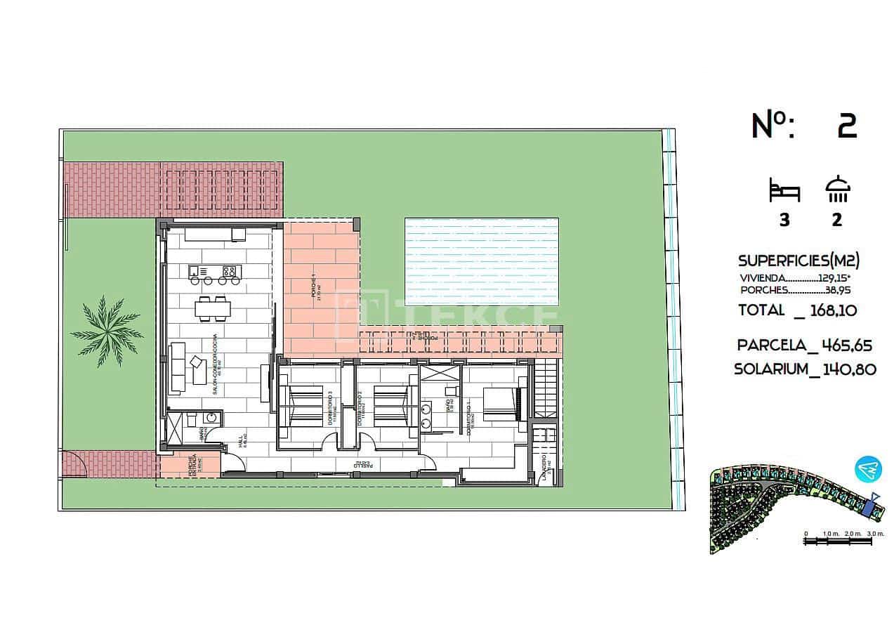 3 sypialnia Willa na sprzedaż w Algorfa z basenem - 670 000 € (Ref: 8965777)