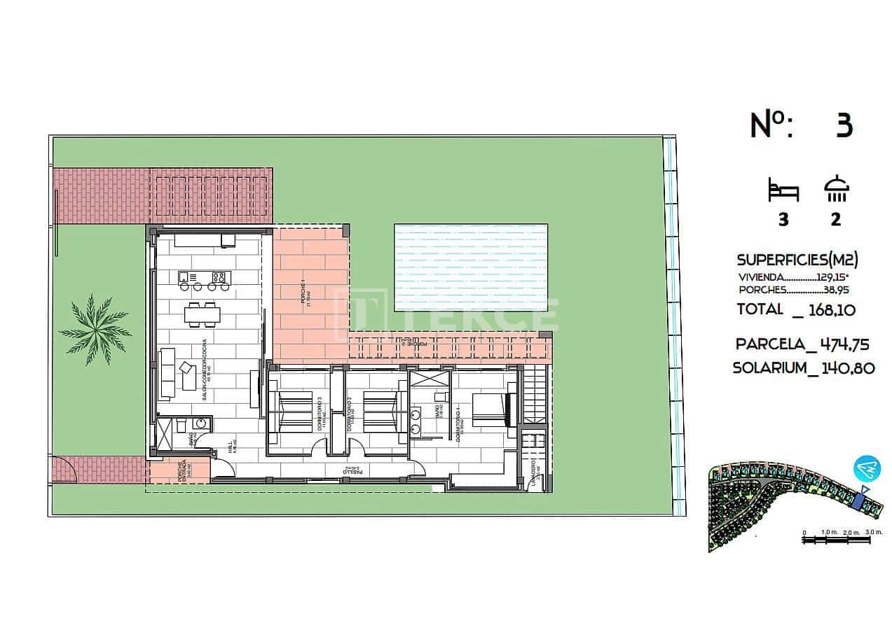 3 sypialnia Willa na sprzedaż w Algorfa z basenem - 670 000 € (Ref: 8965777)