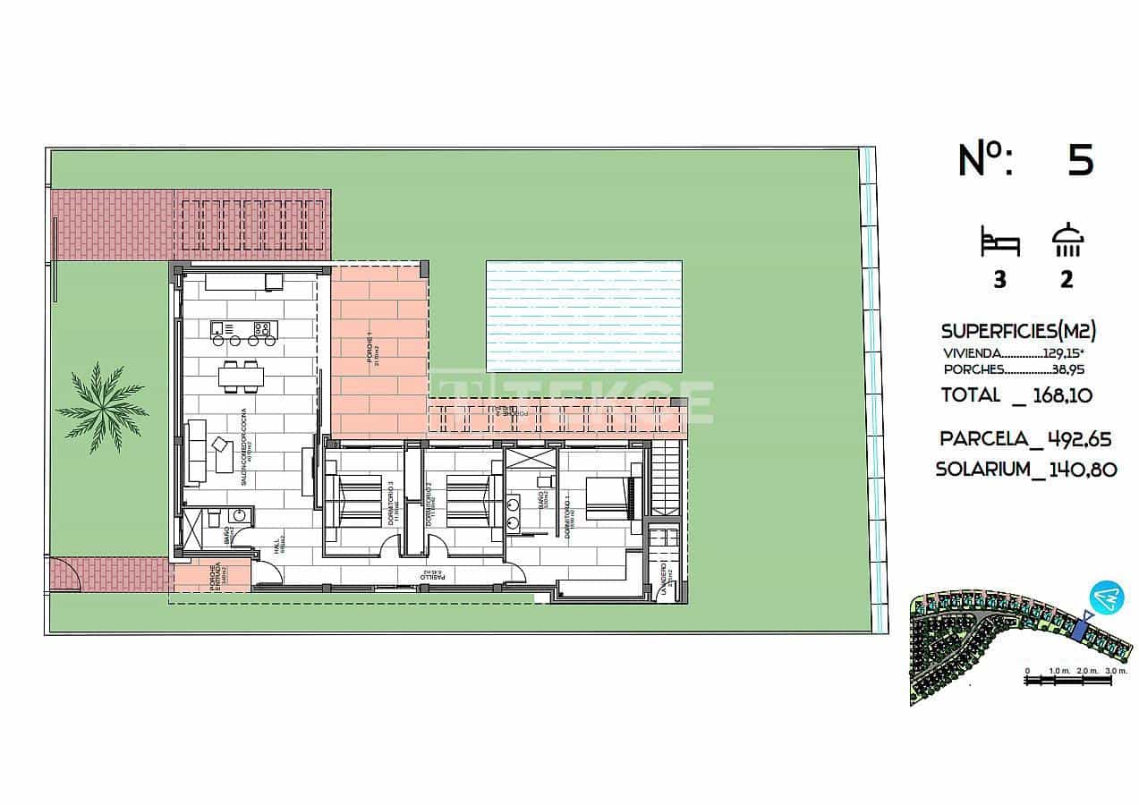 3 sypialnia Willa na sprzedaż w Algorfa z basenem - 670 000 € (Ref: 8965777)