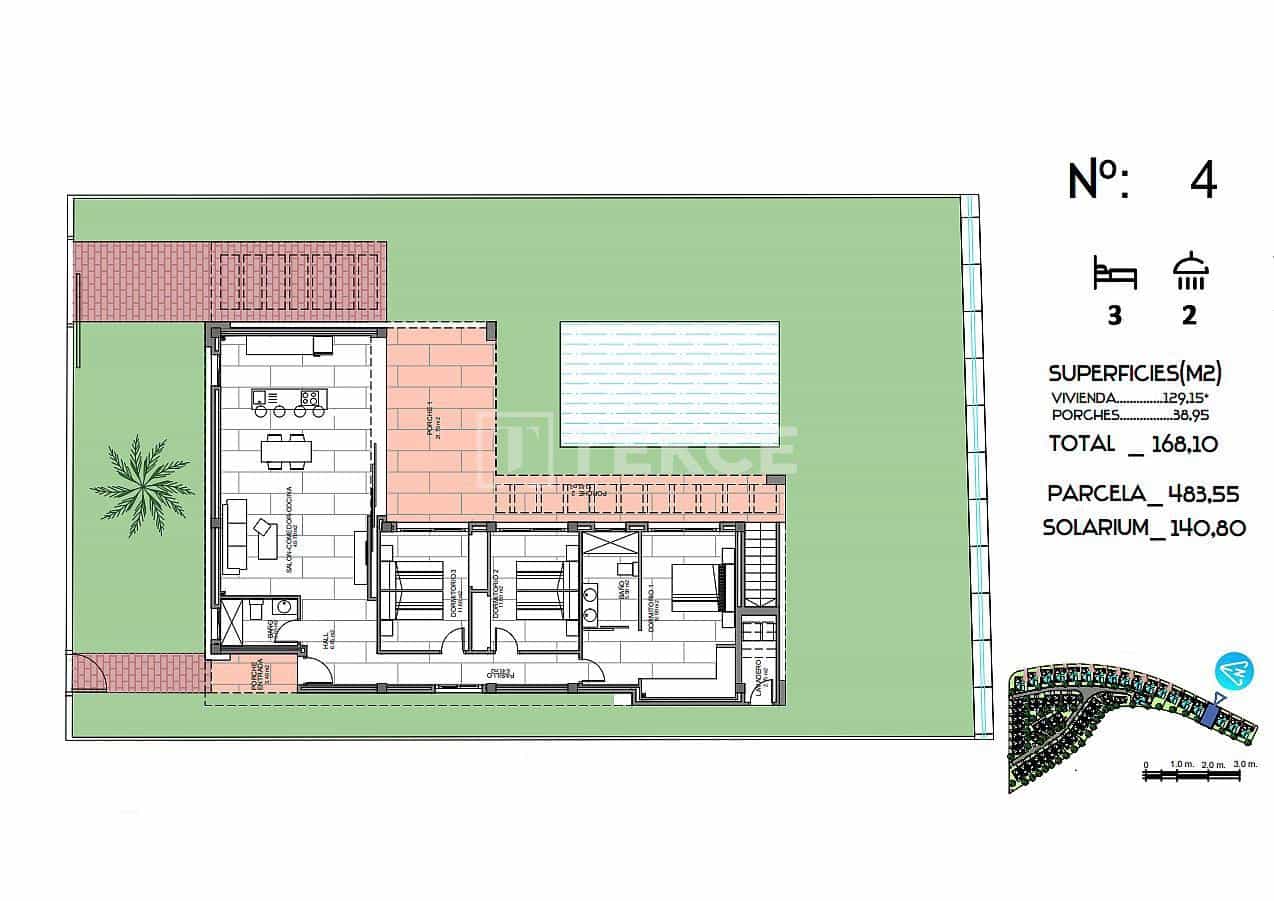 3 sypialnia Willa na sprzedaż w Algorfa z basenem - 670 000 € (Ref: 8965777)
