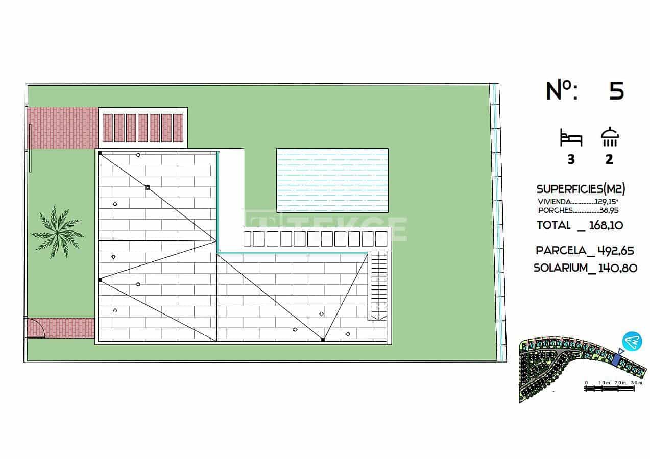 3 sypialnia Willa na sprzedaż w Algorfa z basenem - 670 000 € (Ref: 8965777)
