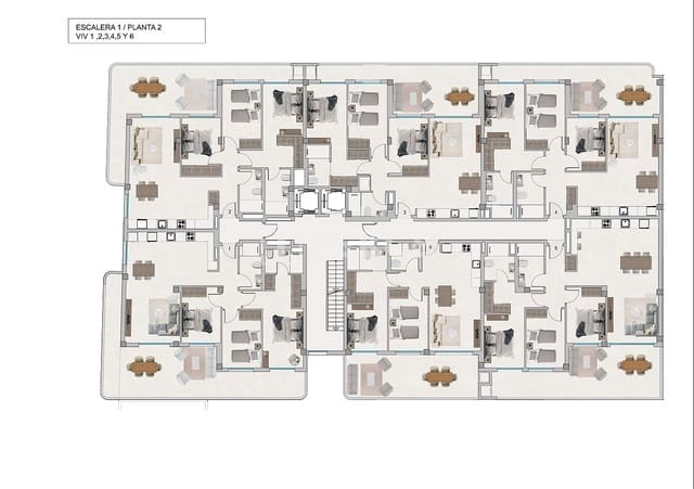 3 sypialnia Mieszkanie na sprzedaż w Santa Pola z basenem - 425 000 € (Ref: 8965788)