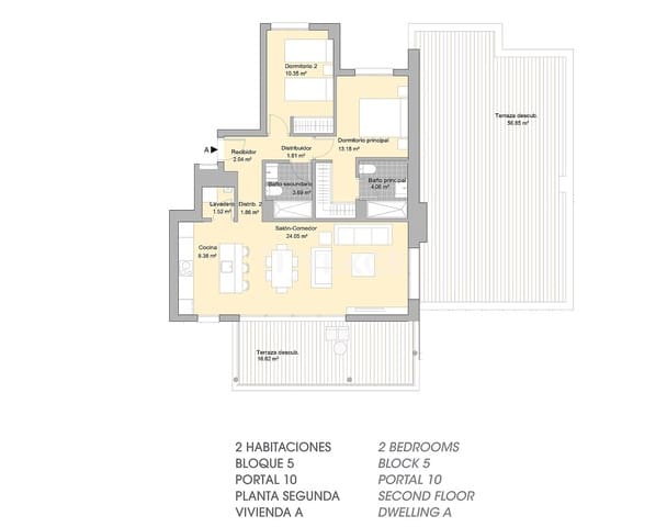 3 sypialnia Mieszkanie na sprzedaż w Casares z basenem - 381 000 € (Ref: 8965824)